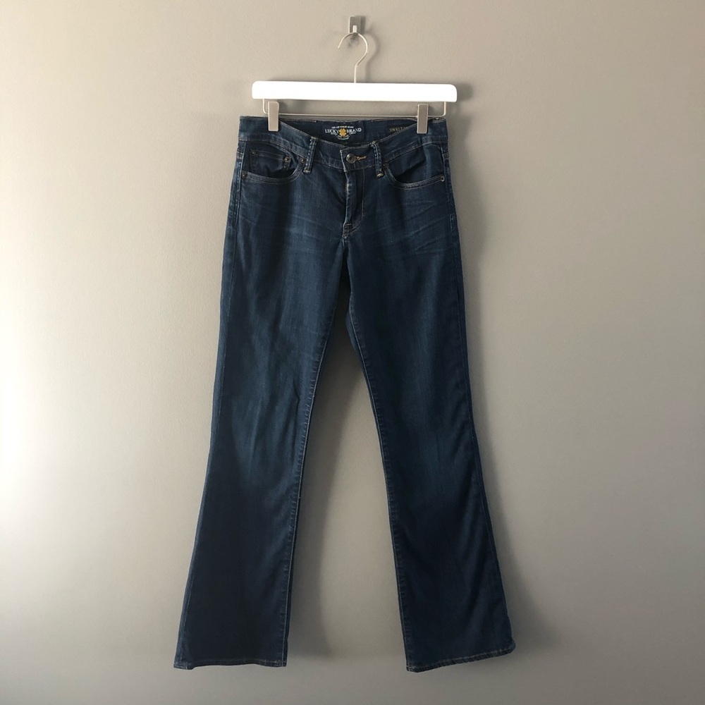 Lucky Brand Dark Wash Flare Jeans Sz 4